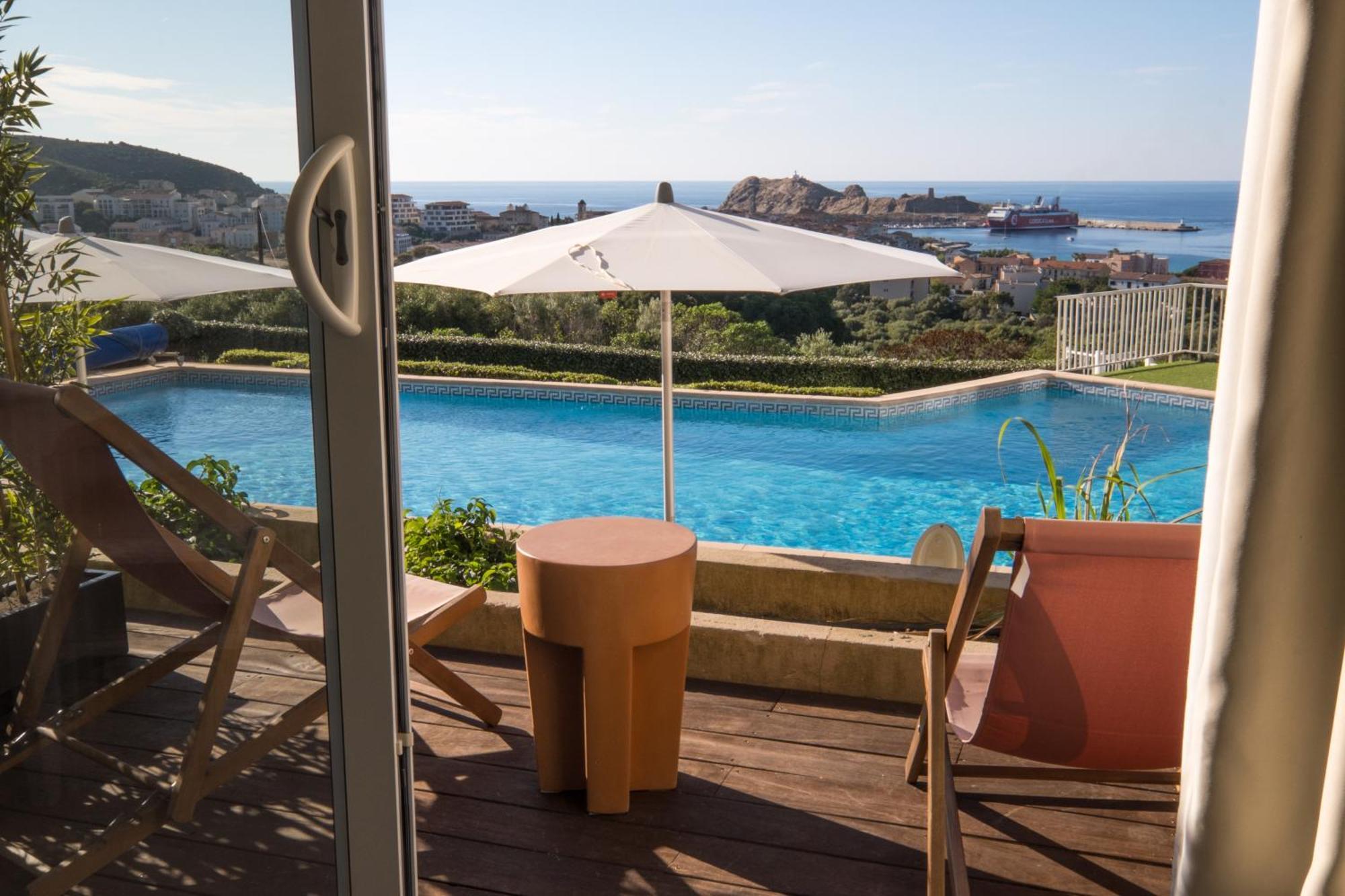 Hotel Funtana Marina LʼÎle-Rousse Exteriér fotografie